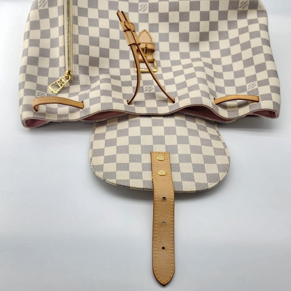 Louis Vuitton Sperone Backpack in Damier Azur Canvas | Excellent Condition - Picture 6 of 13